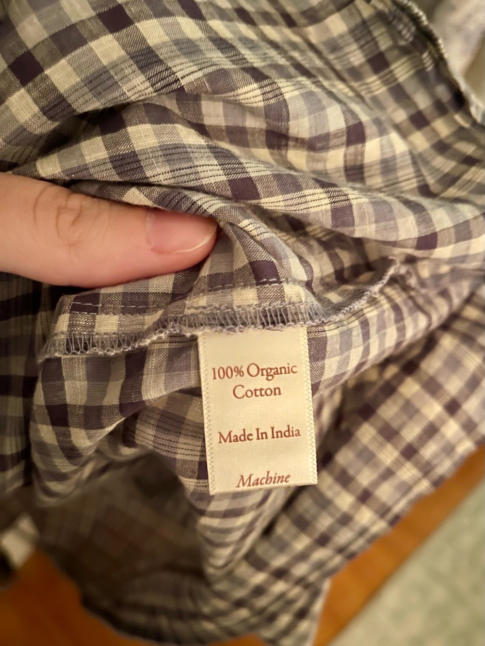 Christy Dawn Gingham V-Neck Dress - Picture 6 of 7